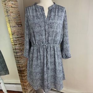 Daniel Rainn 3/4 quarter sleeve shirt dress L⭐️